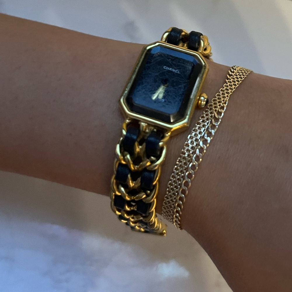 CHANEL Première Gold Plated Watch